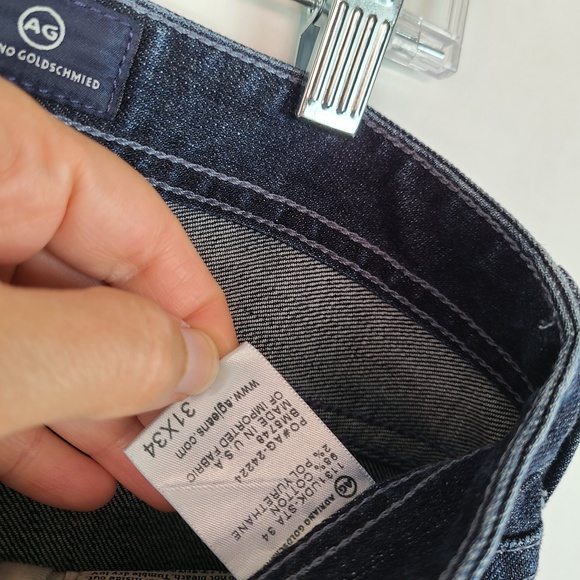 Adriano Goldschmied AG The Matchbox Slim Straight Jeans 31x34 - Picture 8 of 13